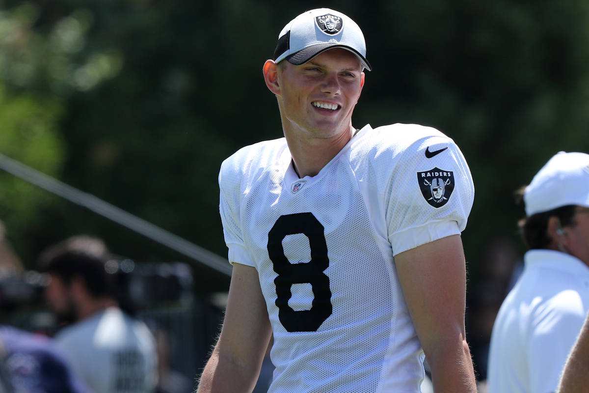 Daniel Carlson, Raiders kicker, looking for bounceback season Raiders