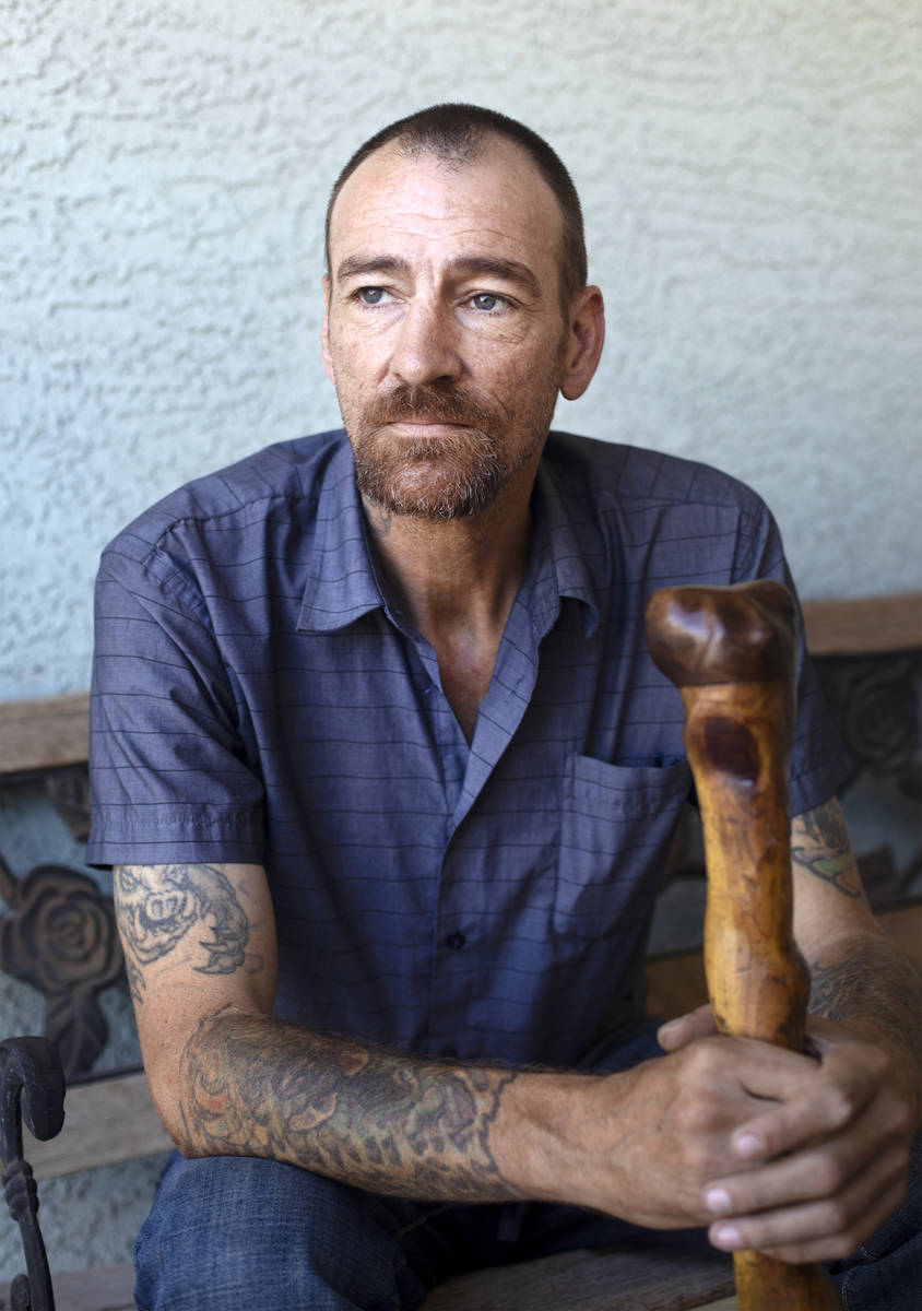 Donavan Kinser, who says he was molested by a scoutmaster when he was eight, is one of the thou ...