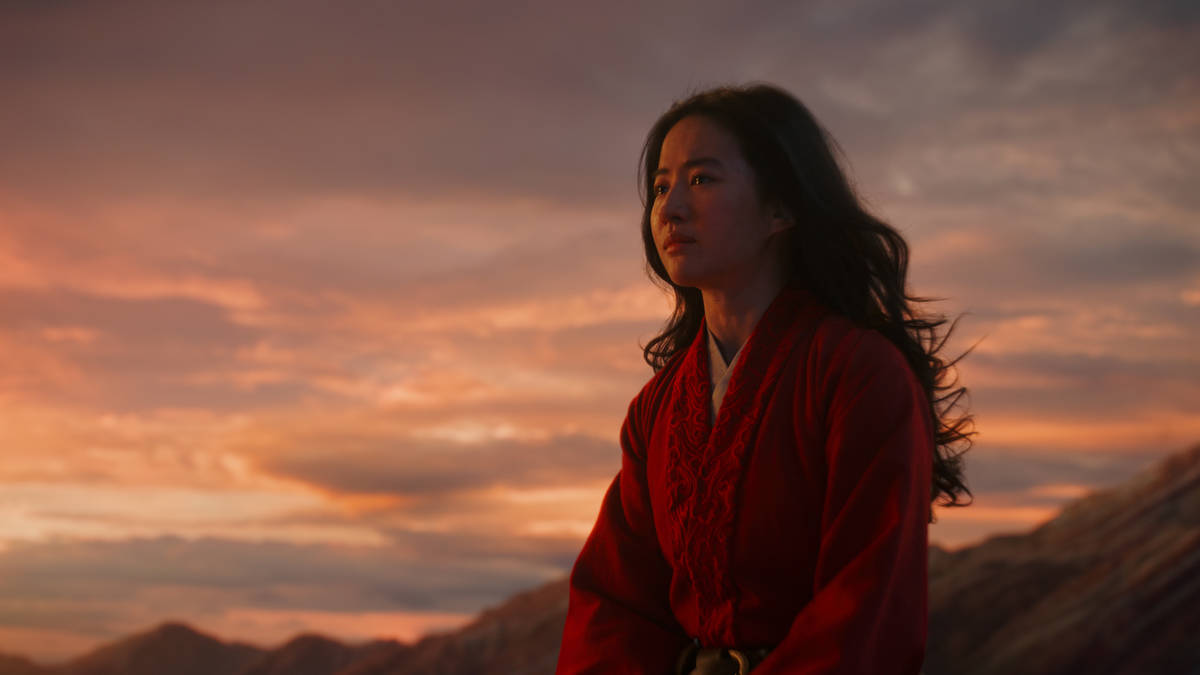 Yifei Liu portrays the title character in Disney's "Mulan." (Disney+)