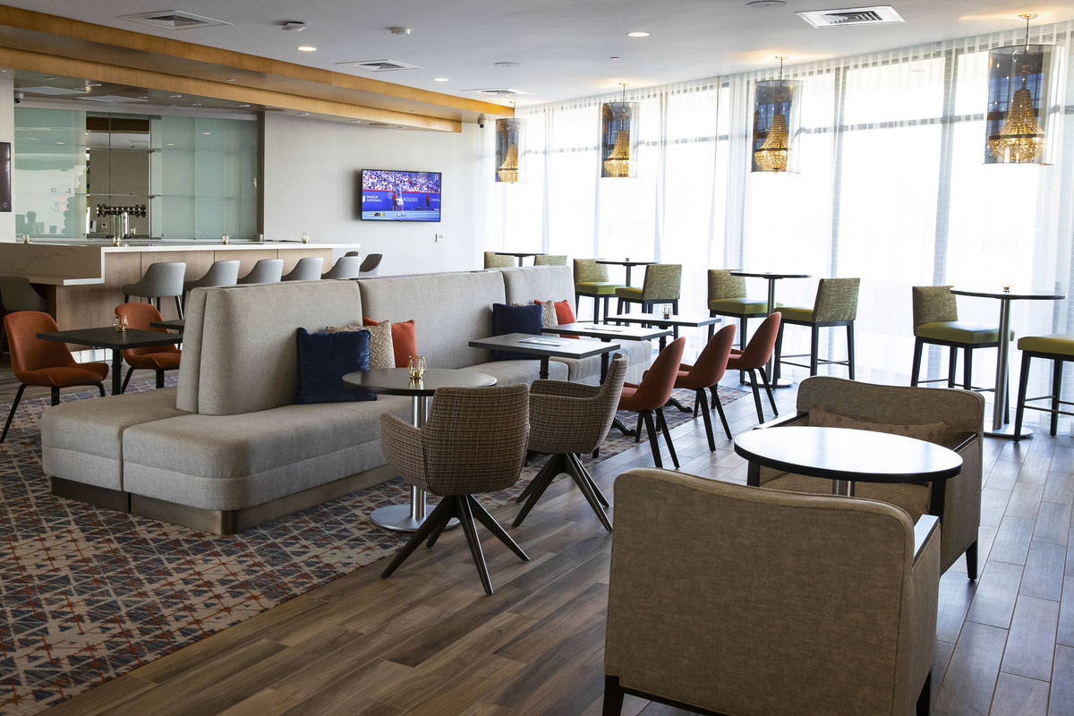 Color-Up restaurant at a newly built, dual branded Hampton Inn & Suites and Home2 Suites ho ...