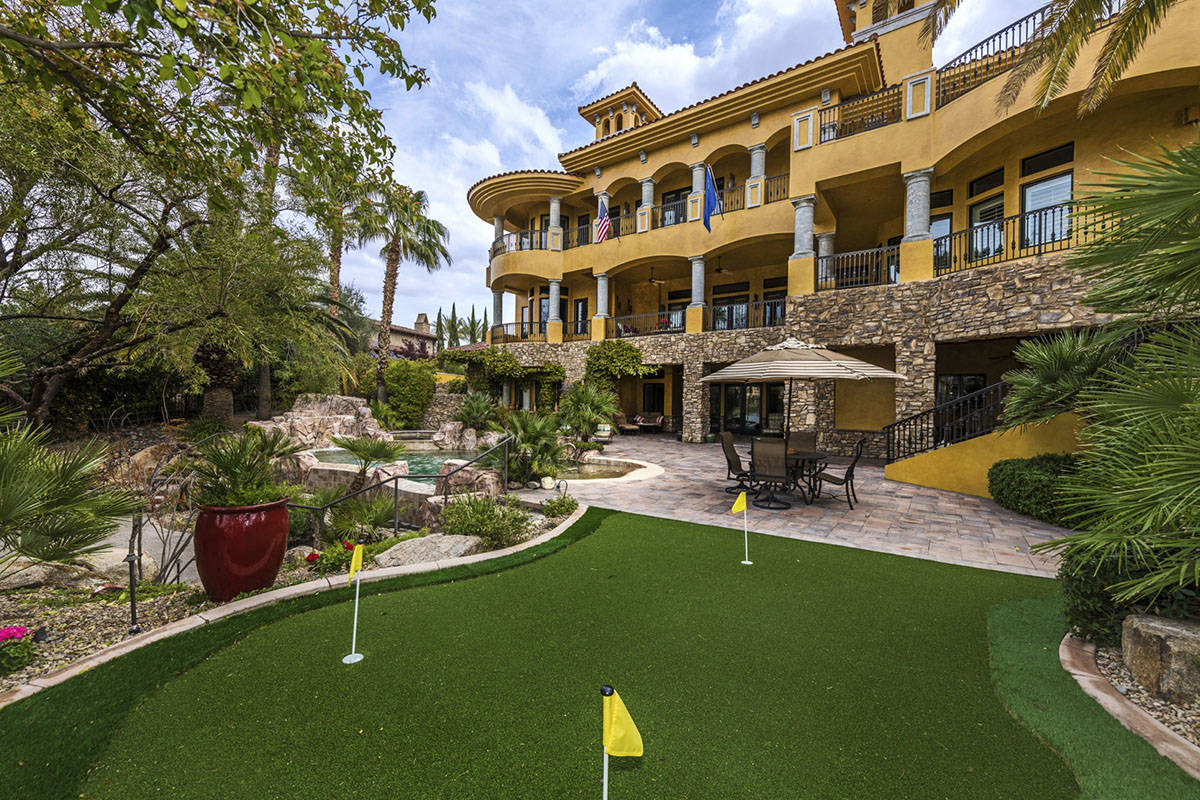 Lake Las Vegas Mediterraneanstyle mansion lists for 7.95M Real
