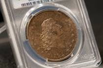 A rare 1794 US silver dollar that sold for $10 million in 2013 is up for auction Oct. 8 at Lege ...