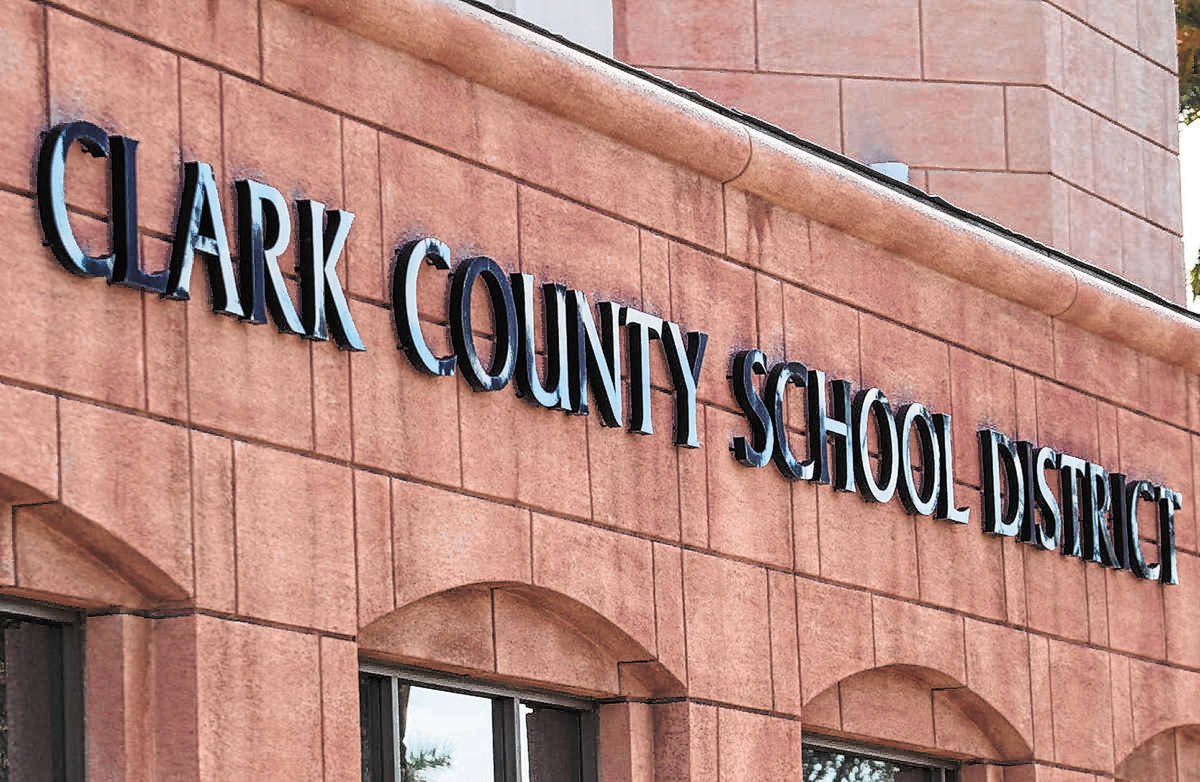 Clark County School District administration building (Las Vegas Review-Journal, File)