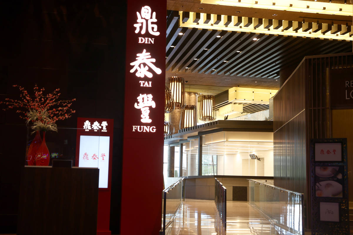 Din Tai Fung coming to Las Vegas | Las Vegas Review-Journal