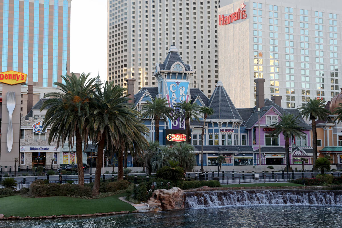 Casino Royale on the Strip across from The Mirage in Las Vegas Wednesday, Sept. 9, 2020. (K.M. ...