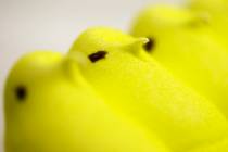 FILE - This Feb. 13, 2013 file photo shows Peeps at the Just Born factory in Bethlehem, Pa. Pe ...