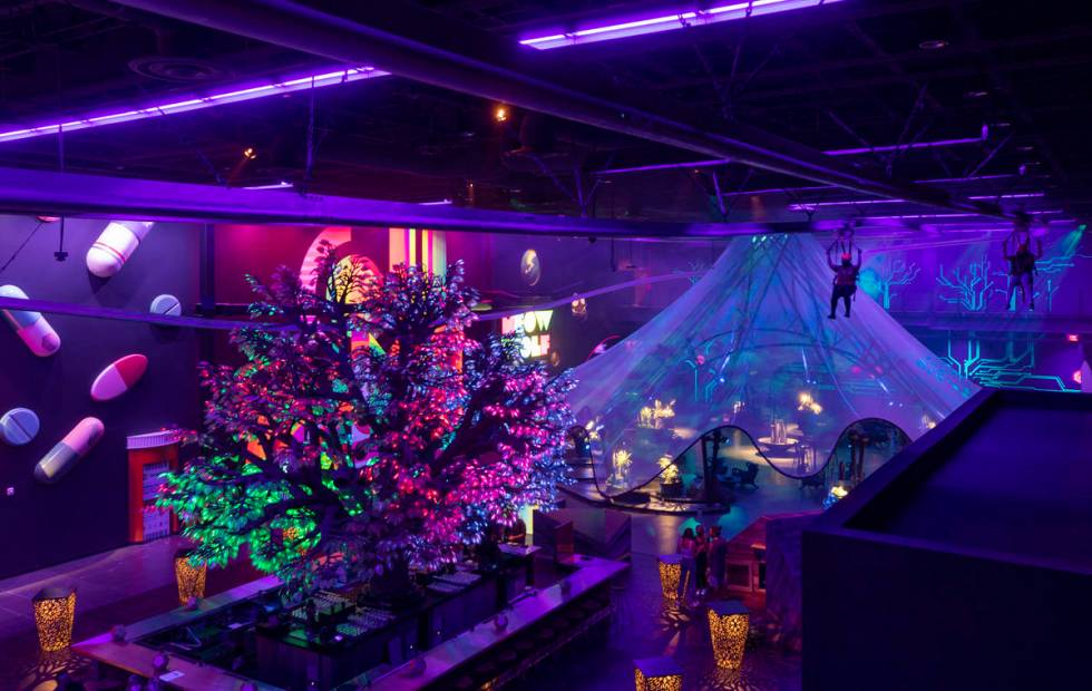 Area15 is seen in Las Vegas on Monday, Sept. 14, 2020. (Elizabeth Page Brumley / Las Vegas Revi ...