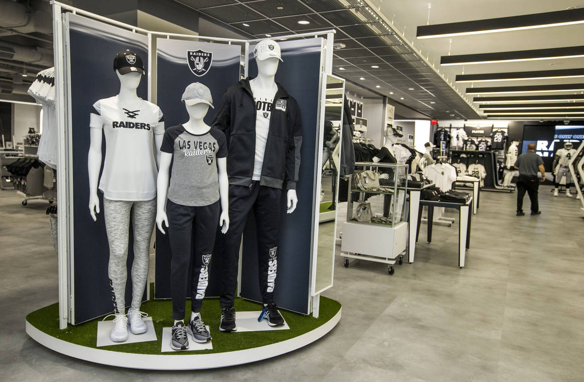 Merchandise for the whole family can be purchased at The Raider Image official team store insid ...