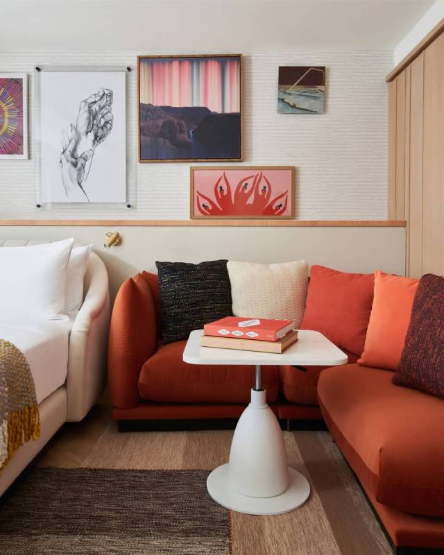 A rendering of a Virgin Hotels Las Vegas Canyon Tower suite (courtesy Virgin Hotels Las Vegas)