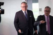 FILE - In this May 1, 2018, file photo, Former Donald Trump campaign official Michael Caputo, l ...