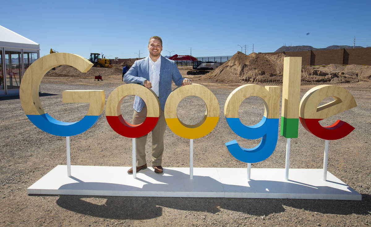 Andrew Silvestri, Google Head of Data Center Public Policy & Community Development, at the ...