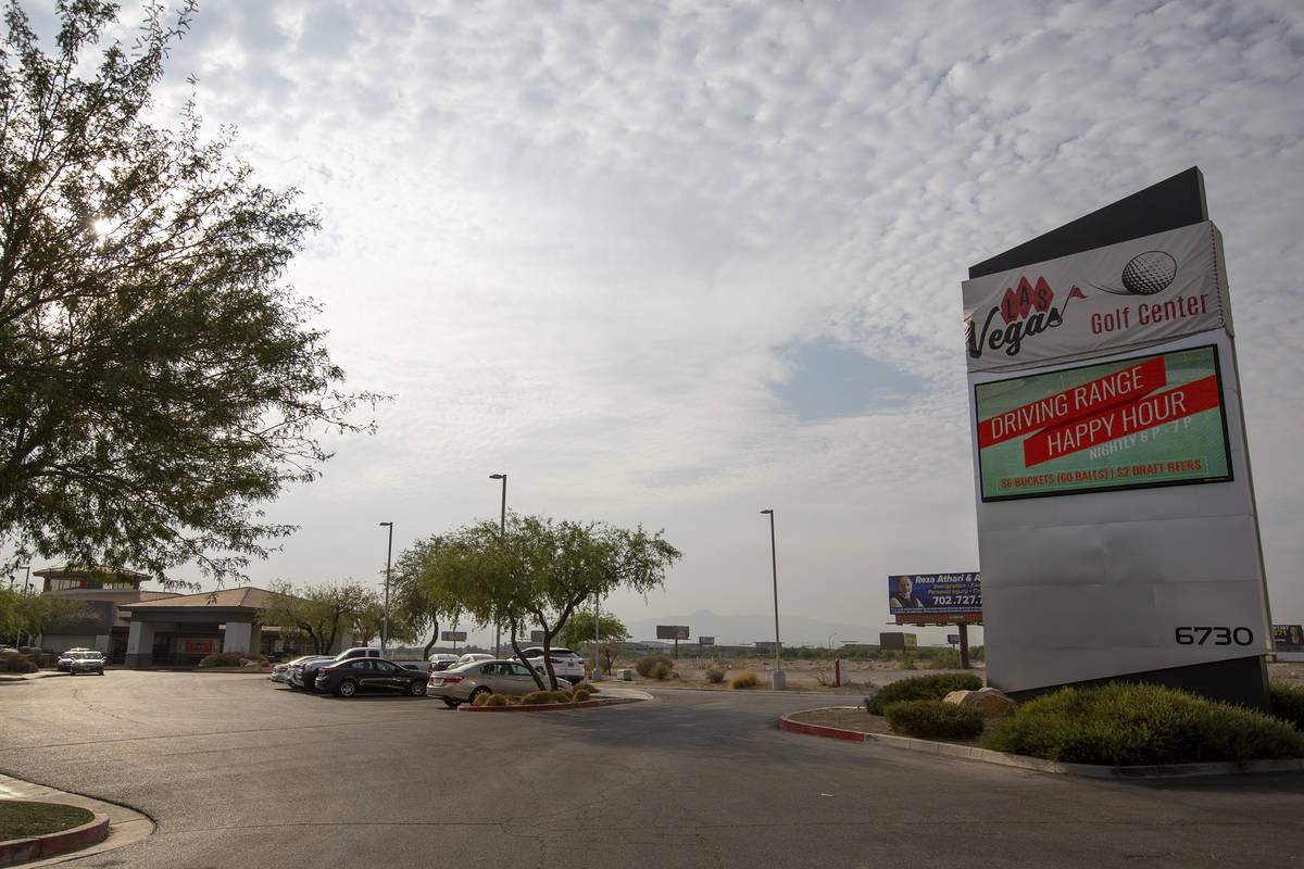 Las Vegas Golf Center is open on Friday, Sept. 18, 2020, in Las Vegas. (Ellen Schmidt/Las Vegas ...