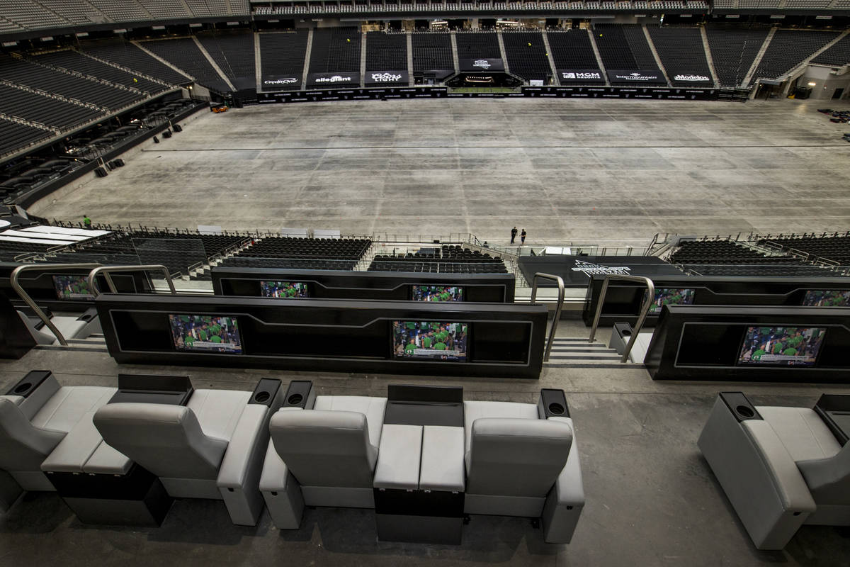 A look inside the Raiders' Allegiant Stadium | Las Vegas ...