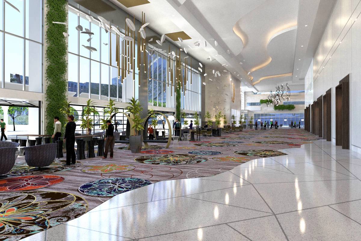 Caesars Forum (Renderings Courtesy of Caesars Entertainment Inc.)