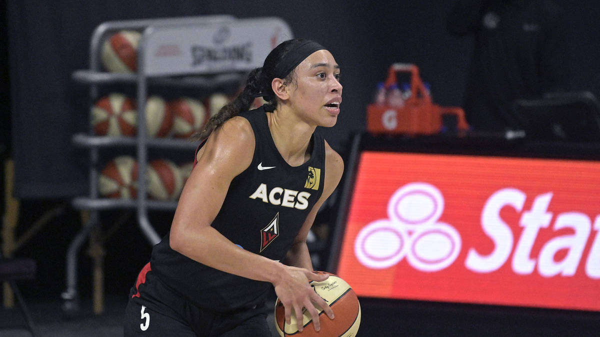 WNBA: Dearica Hamby continues to shine for LV Aces