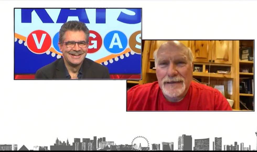 Review-Journalist columnist John Katsilometes interviews Terry Bradshaw on Skype on Wednesday, ...