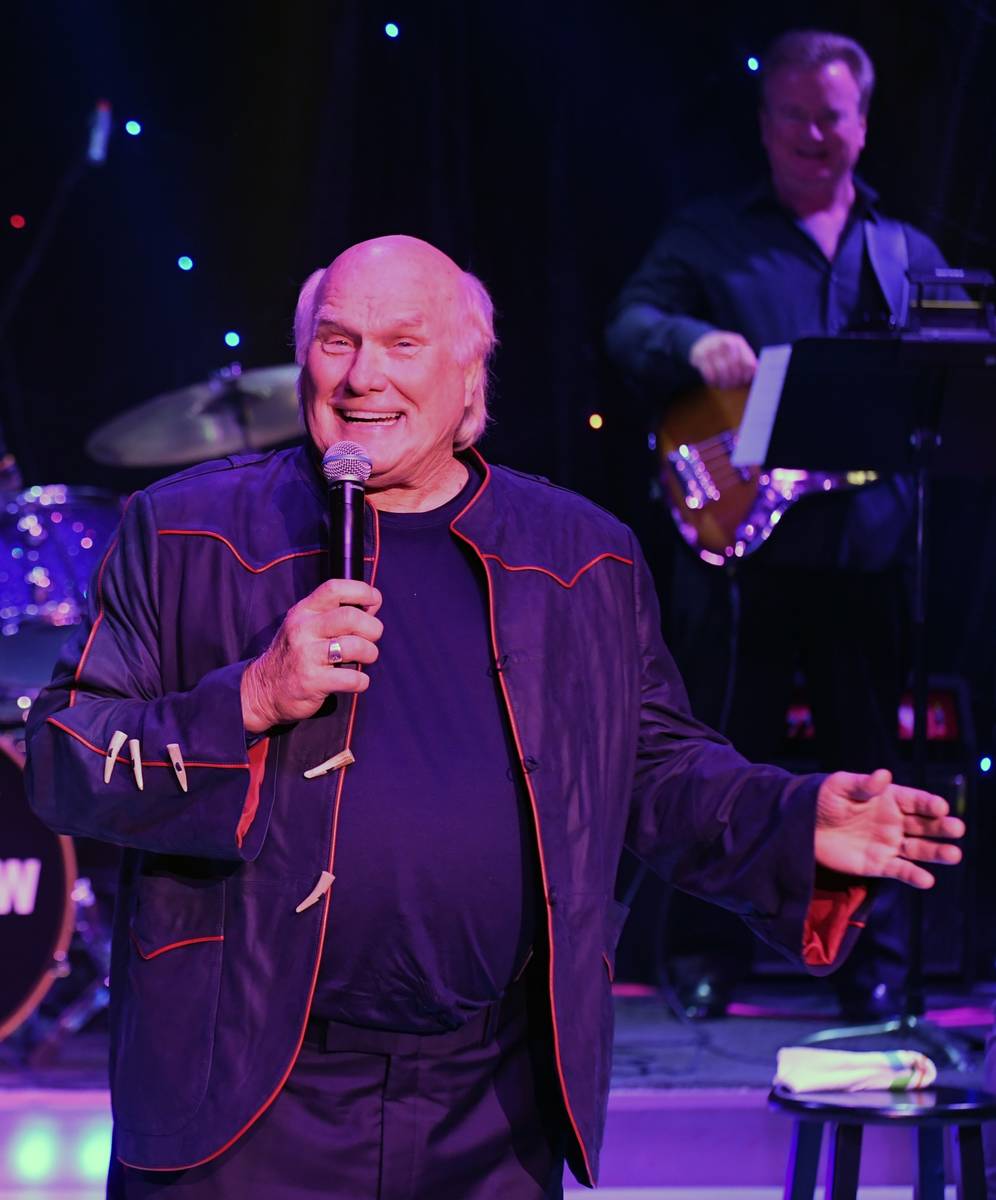 Terry Bradshaw, shown at Luxor's Atrium Showroom on Aug. 1, returns for 31 shows beginning Marc ...