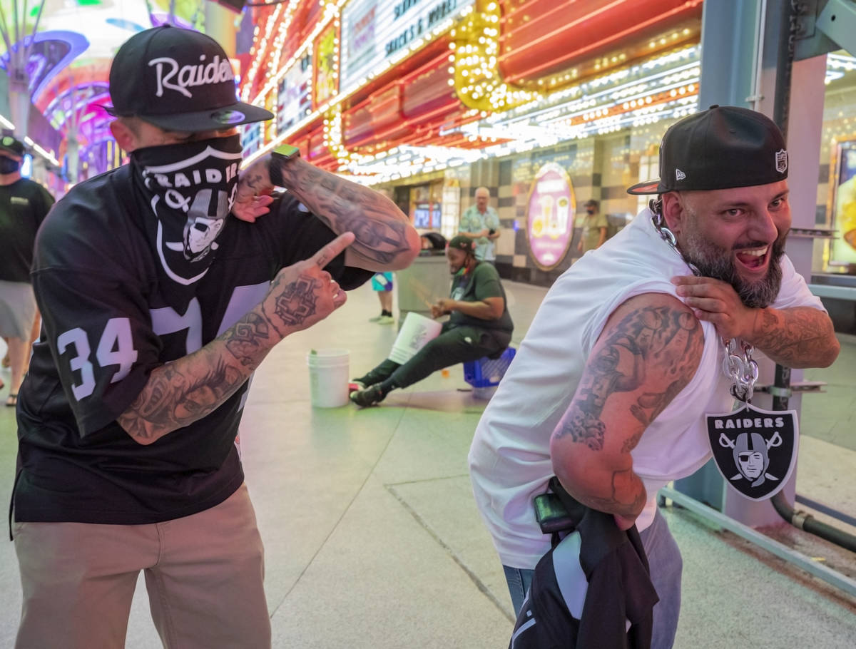 Jose Enciso, of Seattle, Wash., left, and Christopher Rodarte, of Rio Rancho, New Mexico, show ...