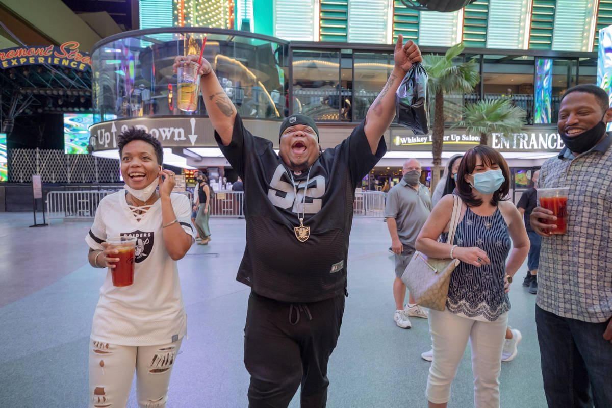 Just Won a Crazy Game, Baby! Raider Fans Debut in Vegas - WSJ