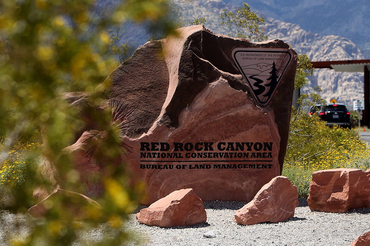 Red Rock Canyon National Conservation Area (Rachel Aston/Las Vegas Review-Journal) @rookie__rae
