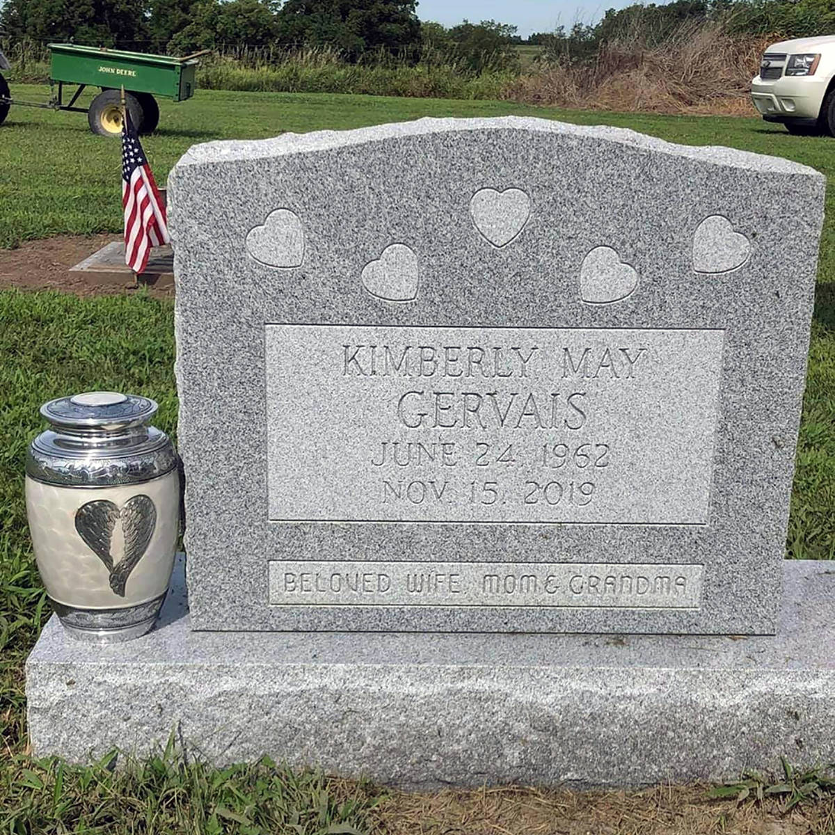 Kimberly Gervais, the 59th known victim of the Oct. 1, 2017, shooting in Las Vegas, was buried ...