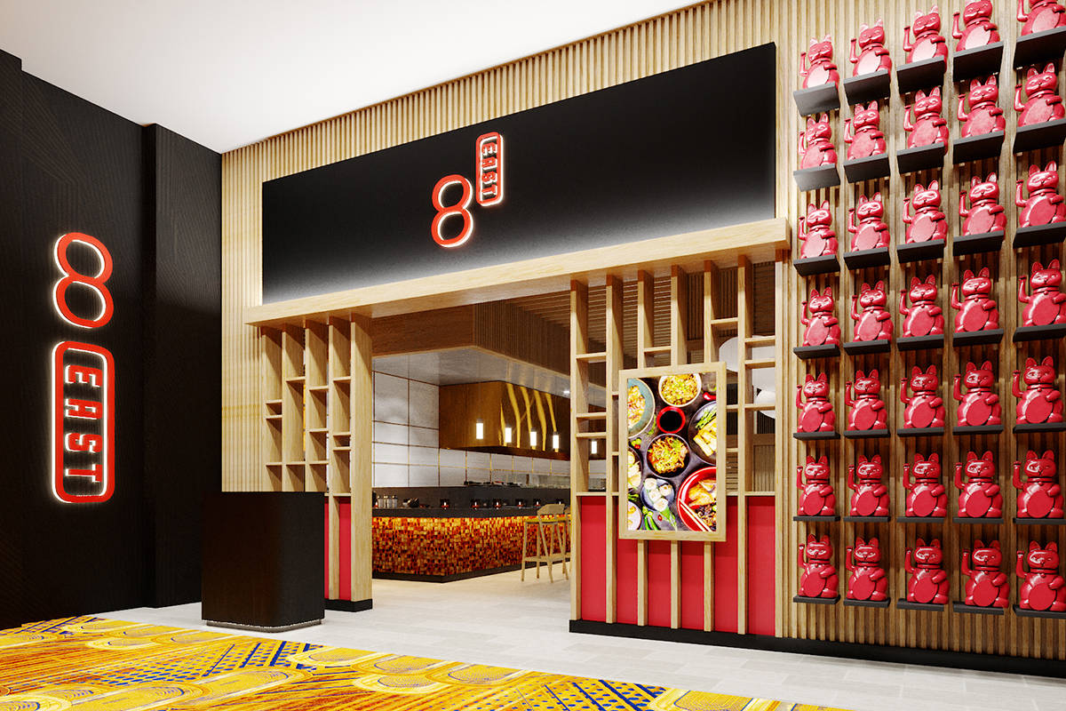 Artist rendering of the 8 East exterior. (Steelman Partners)