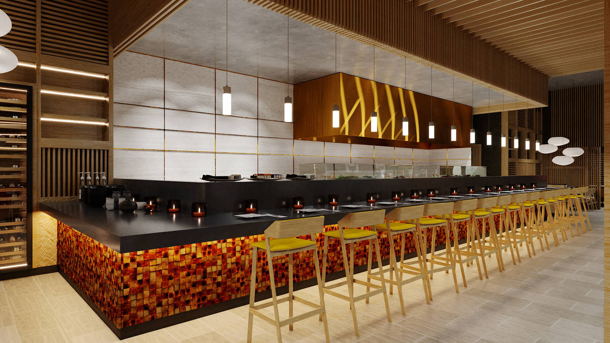 Artist rendering of the 8 East interior. (Steelman Partners)