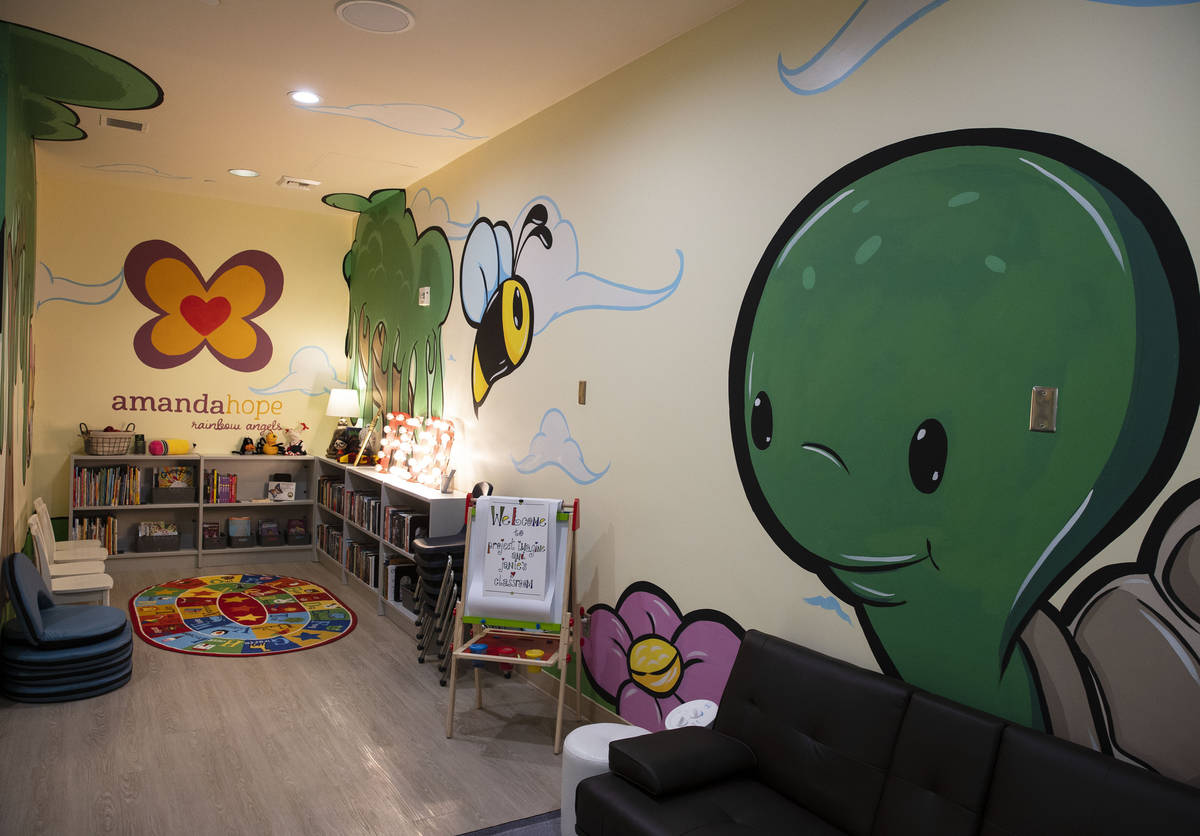 The state's first in-clinic learning center for pediatric cancer patients at Cure 4 the Kids Fo ...