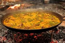 Paella Valenciana at Jaleo. (Jaleo)
