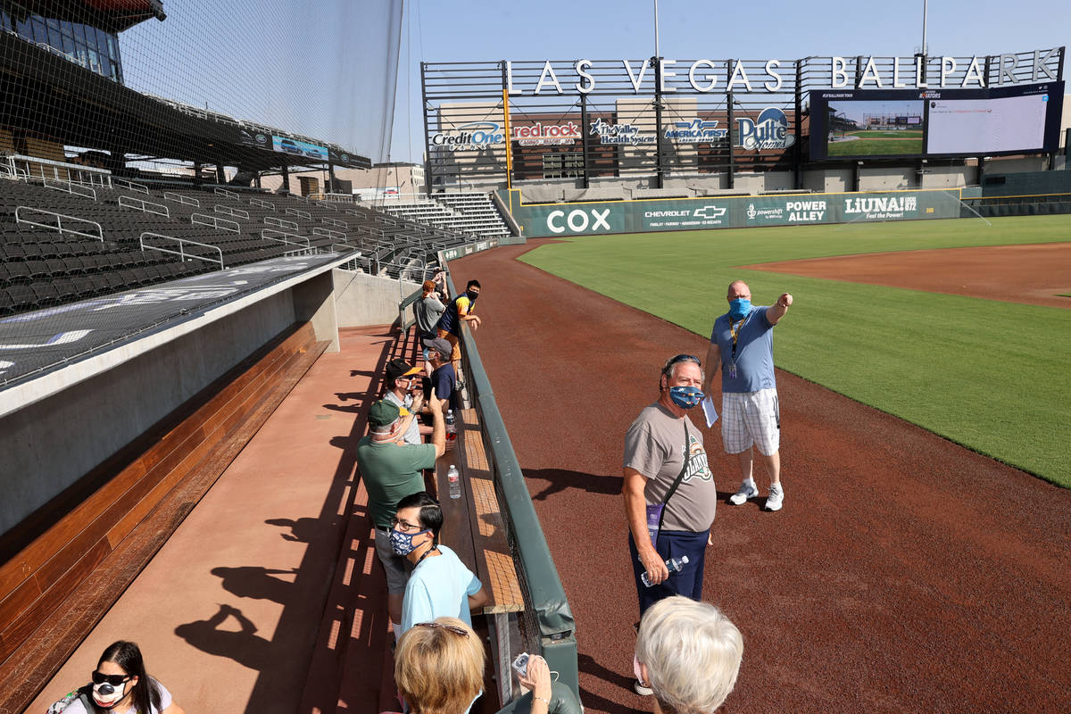 Las Vegas Ballpark opens up for tours for baseball fans — PHOTOS Las