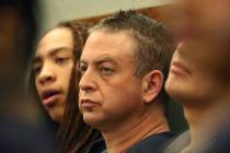 Christopher Prestipino, center, charged in the slaying of Esmeralda Gonzalez, appears in court ...