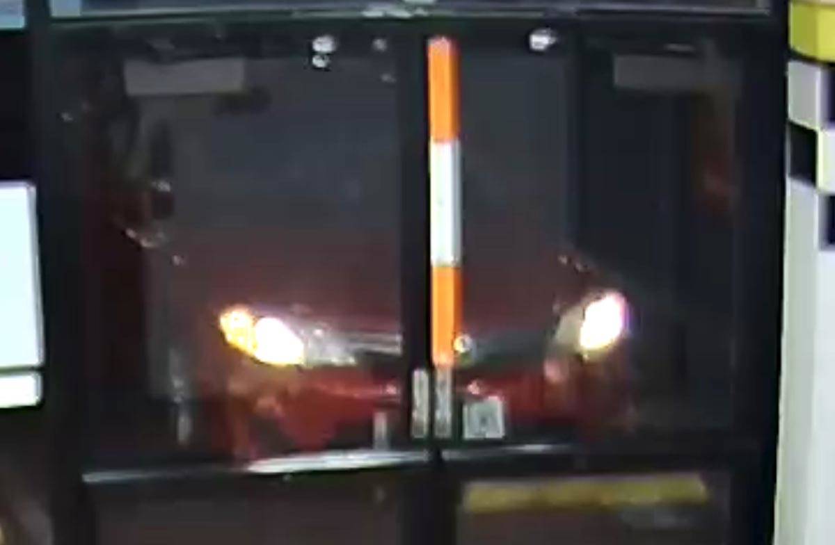 A second female was in the 2012-2014 red Toyota Camry the two suspects drove off in. The second ...