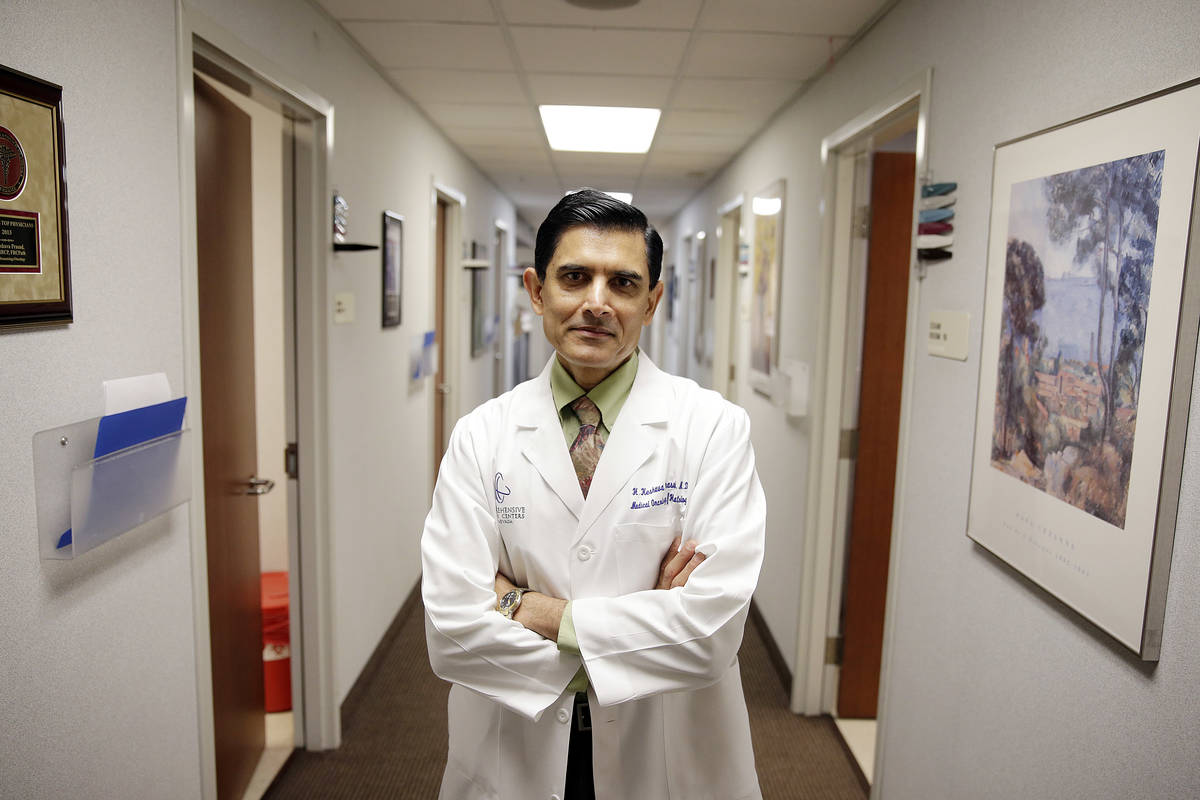 H. Keshava Prasad is an oncologist at the Comprehensive Cancer Centers of Nevada