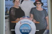 Melinda Christoforo, right, poses before taking a cruise with her daughter, Tammy, and son, Mic ...