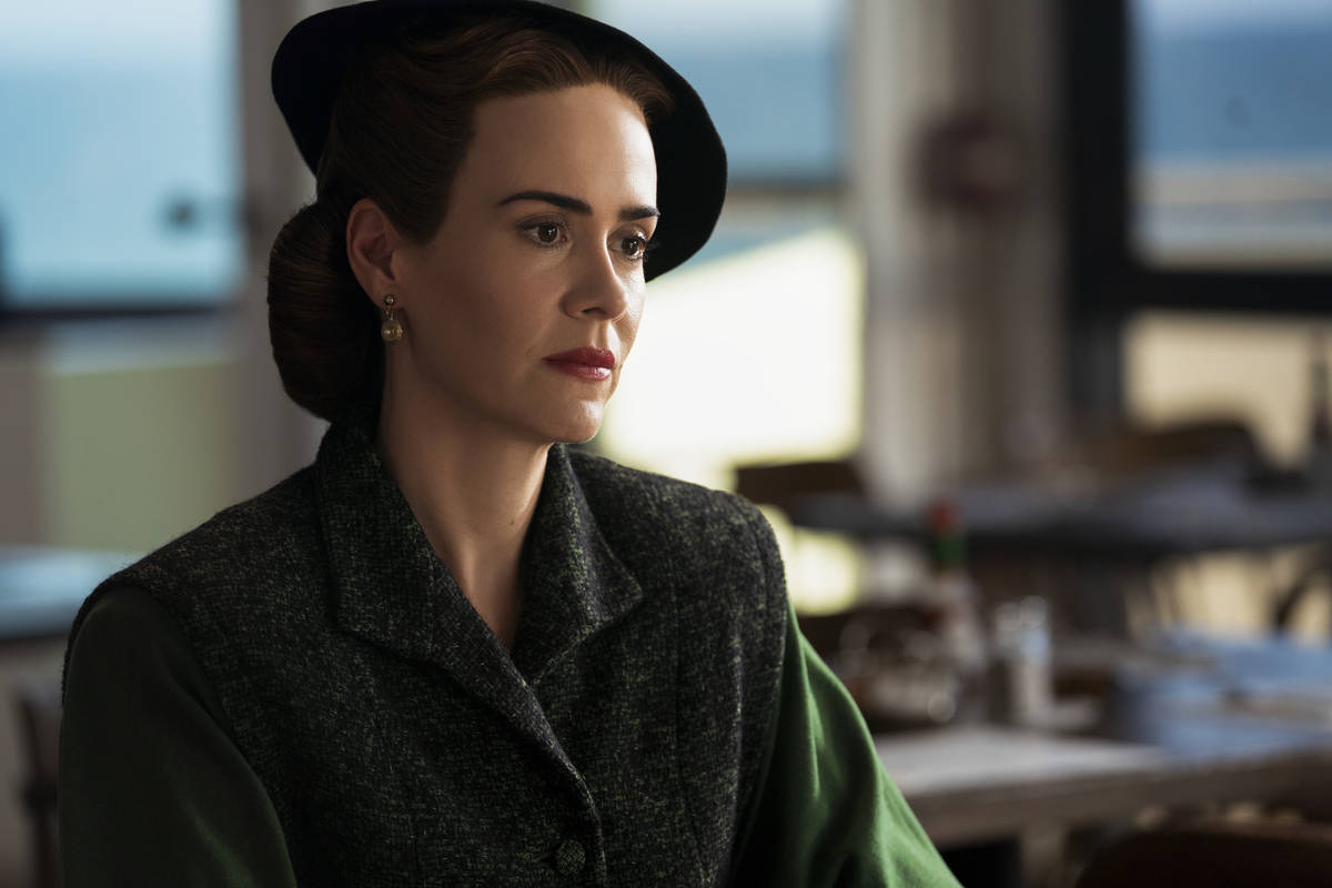 Sarah Paulson plays iconic character Mildred Ratched in "Ratched." (Saeed Adyani/Netflix)