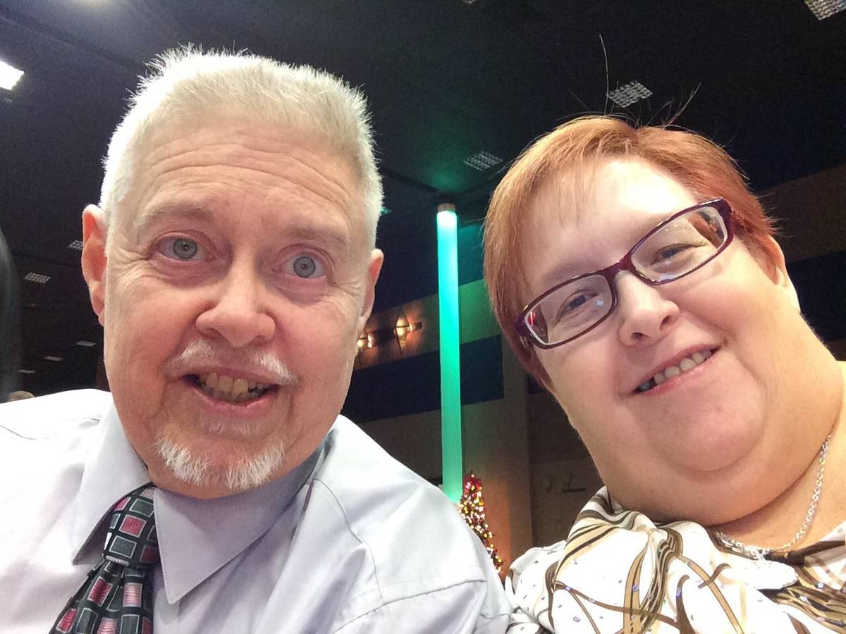 Marty Brown and his wife, Tracey Brown. (Facebook)