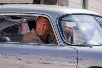 James Bond (Daniel Craig) and Dr. Madeleine Swann (Léa Seydoux) drive through Matera, Italy in ...