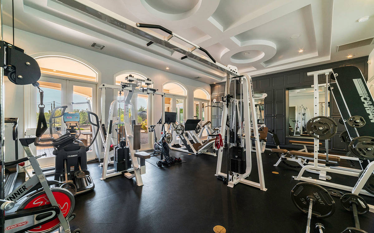 The gym. (Luxurious Real Estate)