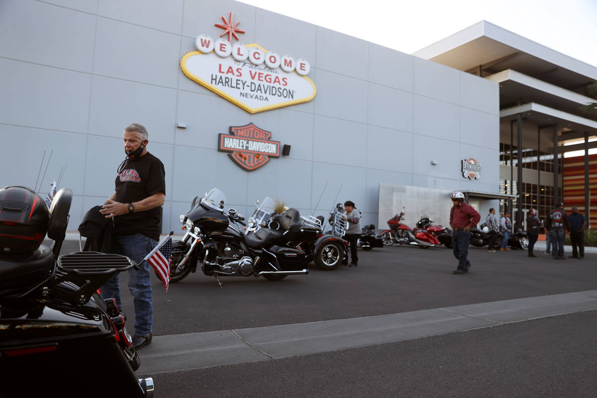 Event organizer Dave Lindsey gets ready to participate in the Country Strong Foundation Route 9 ...