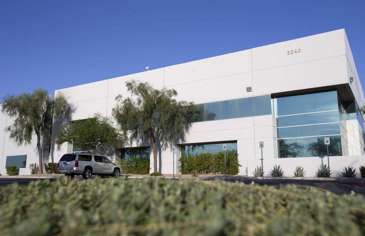 Spacecraft Components Corp. on Tuesday, Oct. 6, 2020, in Las Vegas. State data noted the busine ...