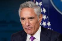 Scott Atlas, senior fellow at the Hoover Institution. (AP Photo/Andrew Harnik, File)