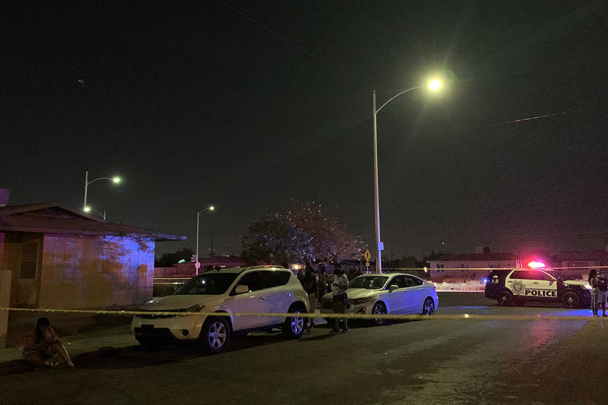 Police investigate the discovery of a dead child Monday, Oct. 5, 2020, on the 1700 block of H S ...