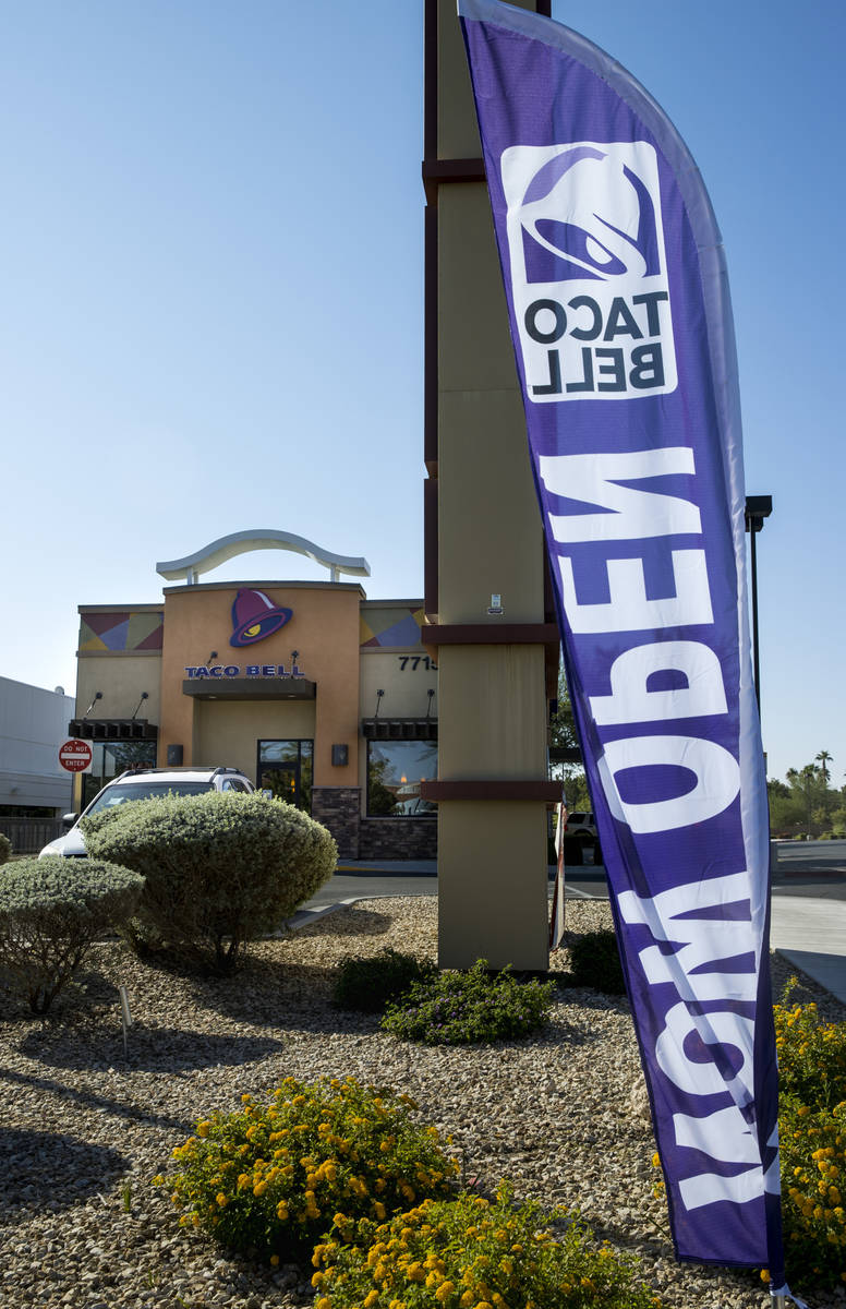 A Taco Bell now open and owned by Silver State Bell, LLC, a subsidiary of California-based A&am ...