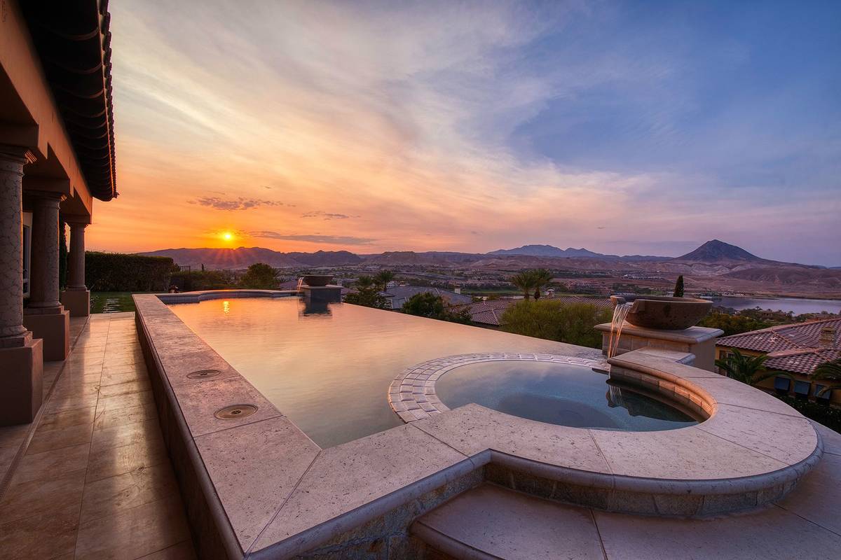 Lake Las Vegas property with stunning look at listed for .45M