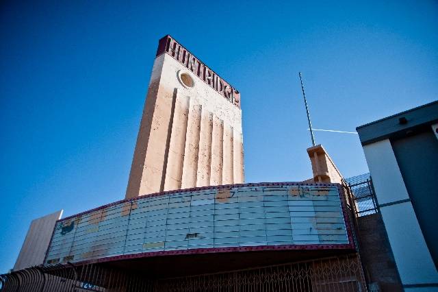 The Huntridge Theatre is listed on the U.S. National Register of Historic Places. (Las Vegas Re ...