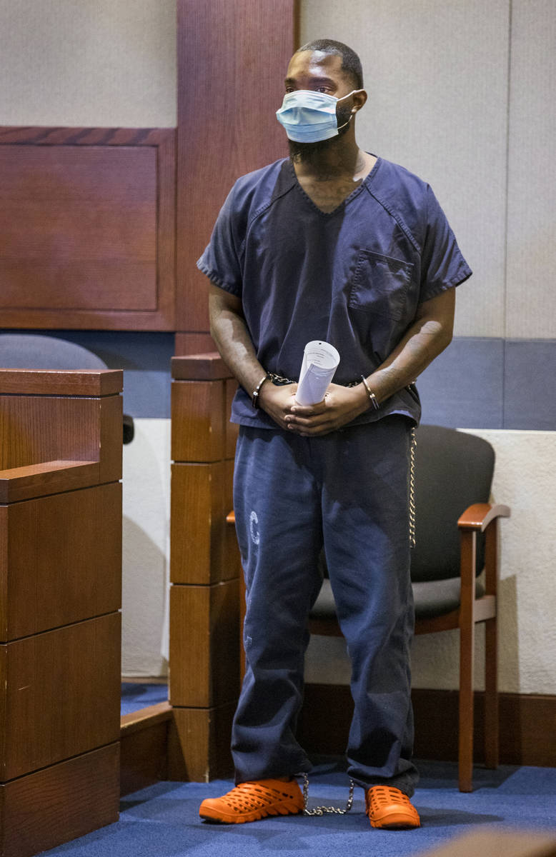 Sidney Deal stands with paperwork during a hearing on child abuse charges in connection with th ...