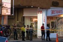 The Metropolitan Police Department is investigating a homicide at 1735 south Las Vegas Blvd., n ...