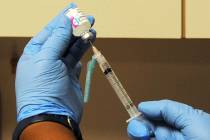 Officials with the Southern Nevada Health District are urging residents to get their annual flu ...