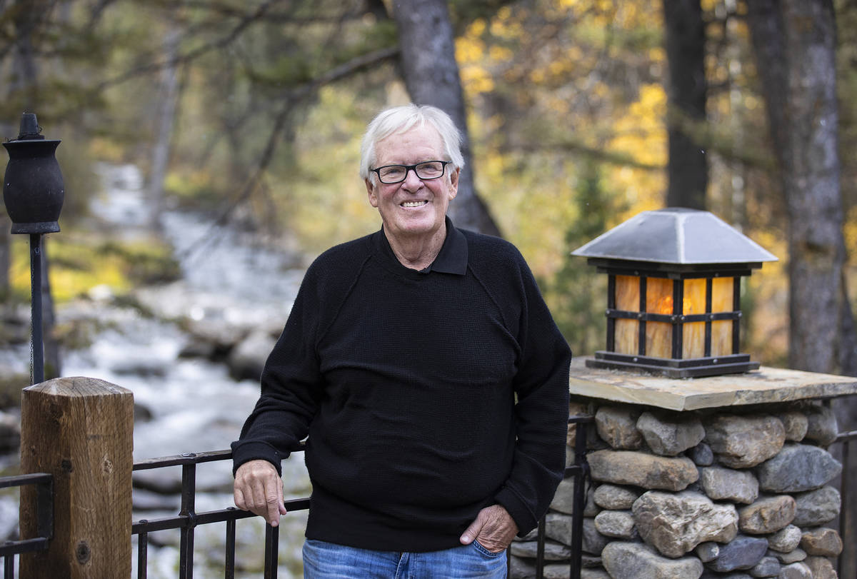 Golden Knights owner Bill Foley at Rock Creek Cattle Company on Friday, Oct. 9, 2020, in Deer L ...