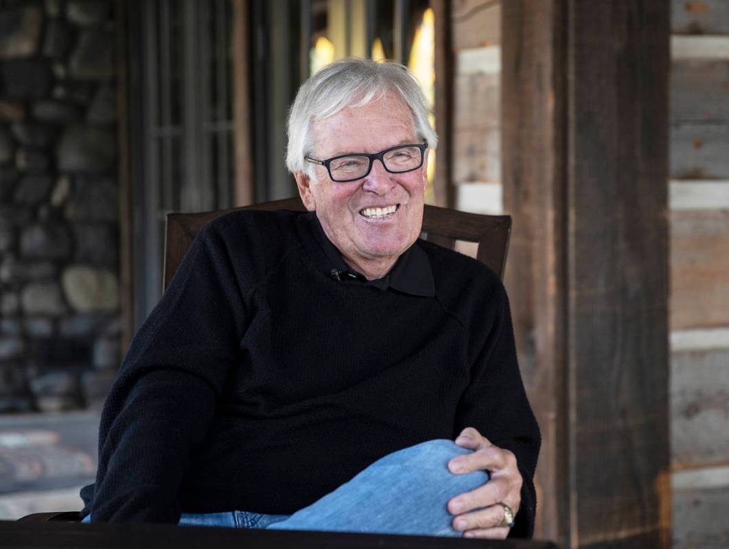 Golden Knights owner Bill Foley at Rock Creek Cattle Company on Friday, Oct. 9, 2020, in Deer L ...